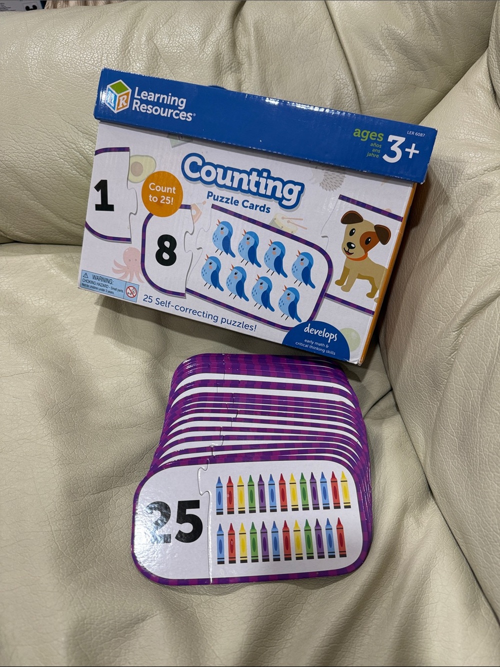 Counting Puzzle Cards